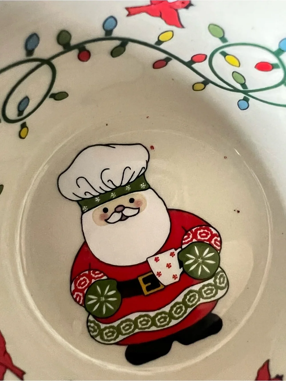 Temp-tations by Tara Christmas Nostalgic Figural 6-Cup Muffin Pan Red Birds